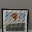 OMISHE 9x9 inch Picture Frame Black for Wall Hanging or Tabletop Poster, Frame Display 7x7 inch with Mat or 9x9 Without Mat, Square Wall Gallery Photo Frame, Black