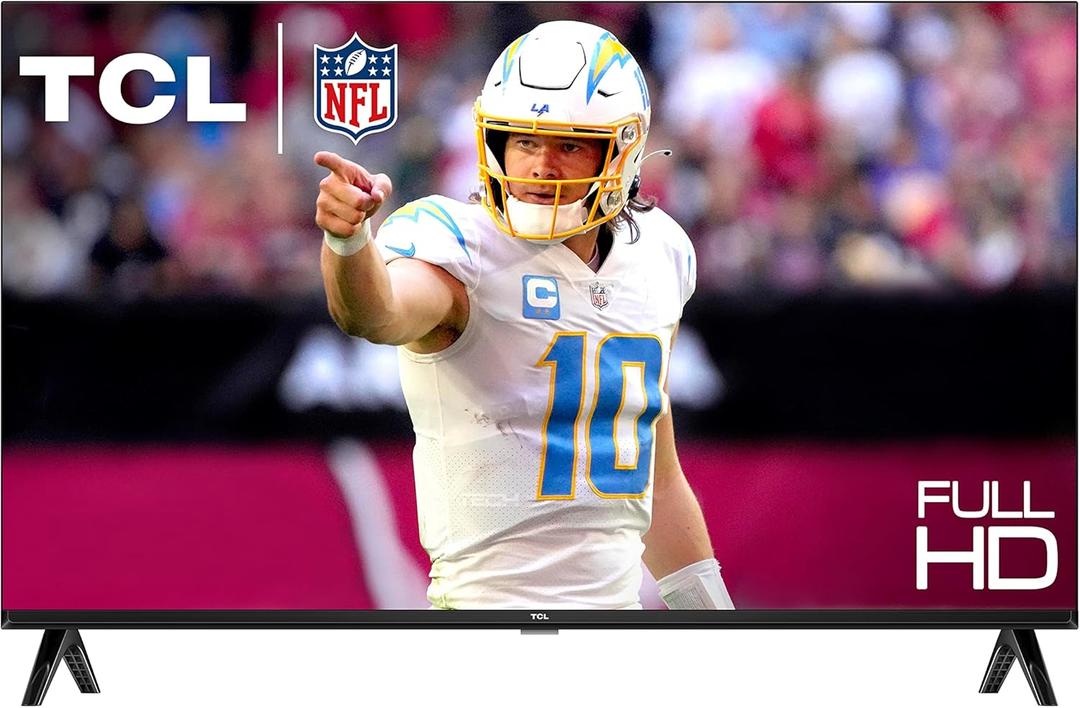 TCL 32-Inch Class S3 1080p LED Smart TV with Google TV (32S350G, 2023 Model), Google Assistant Built-in with Voice Remote, Compatible with Alexa, Streaming FHD Television, Black