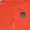 Jumppmile Women's Ruffle Sheer Mesh Swimwear Bikini Cover Up Pants See Through (Large, Red)