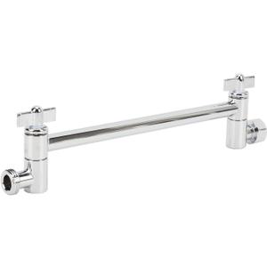 Adjustable Shower Arm Extension, Stainless Steel Shower Extension Arm, Easy to Adjust, Leakproof Elegant Shower Arm Universal Connection for Various Shower Heads (OEM Chrome)