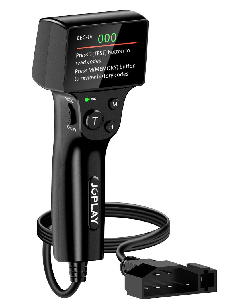 JOPLAY OBD1 Code Reader for Ford, 2 in 1 Digital OBD 1 Scanner, Black