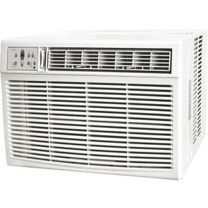 Keystone 23,200 BTU Window-Wall Air Conditioner with 16,000 BTU Supplemental Heat and Dehumidifier, 230V, Window AC for Large Rooms up to 1,500 Sq.Ft. with Smart Remote Control (Bright White)