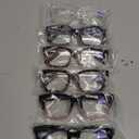 miyya Stylish Reading Glasses for Women, Cheaters Eyeglasses, Oversized Blue Light Readers, Fashion Eye Glasses (Black + Brown Tortoise + Black-pink Gradient + Gray Tortoise + Brown-gray Tortoise + Clear)