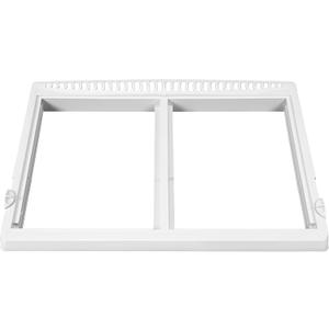 ECOTRIC 240364787 Crisper Pan Cover with Frigidaire Refrigerator AP4432913 240364714 240364725 240364794 1512532 Crisper Drawer Cover Shelf Frame W/O Glass White