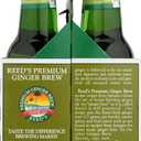 Reed's, Premium Ginger Brew, 12 oz (Pack of 4)