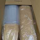 50 Pack 35 oz Paper Food Containers with Lids, Microwavable and Freezer Use Paper Meal Prep Containers Disposable Food Prep and Take Out Food Containers, 50 Bowls 50 Lids