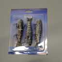 Multi-Segment Bait, Realistic bass Design, Bottom-Fishing Bait for Family Fishing. (Yellow-green)