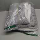 CAROMIO Heated Blanket Throw, Waffle Weave Electric Throw Blanket Fast Heating with LCD Controller, 6 Heat Levels & 4 Hour Auto Shut Off, ETL Certified, Machine Washable, Grey, 50" x 60"