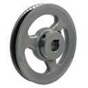 Saelno AK54-3/4 V Belt Pulley 3/4 inch bore 5.25" OD,V-Belt Sheave Cast Iron for A AX 3L 4L V-Belts,AK5434 Pulley