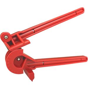 Tubing Bender, Tube Bender, 3/16, 1/4", 5/16", 3/8" 4-IN-1 brake line Bender Tool for Copper, Brass, Aluminum and Thin Steel Fuel Line Pipe, Bends 0-180