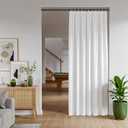 Shower Curtain Rod 30 to 64 Inches 2Pack, Spring Tension Curtain Rod Black Tension Rods Spring Rods Expandable for Window, Wardrobe, Doorway, Kitchen