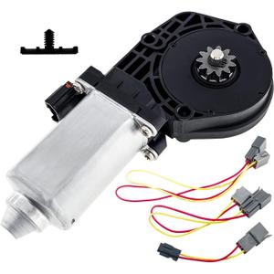 Power Window Motor Compatible with Ford Mustang 1994-2004,Front/Rear Driver Side,Replace # 1R3Z7623395-AA, F6ZZ6323394-AA