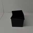 Teacher Created Resources Black Plastic Multi-Purpose Bin 14" x 9-1/4" x 7-1/2"