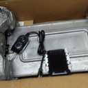BroilKing PCG-5 Electric Flat Top Griddles | Countertop Hot Plate Grill for Restaurant Teppanyaki Food Truck | Removable Backsplash and Grease Tray, 29W x 12.5D x 5.5"H, Black, Stainless Steel, 120v
