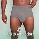 Depend Fresh Protection Adult Diapers, Incontinence Underwear for Men, Disposable, Maximum, Large, Grey, 28 Count