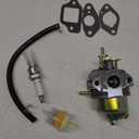 PC154190 Carburetor Kit Replacement for Subaru for Robin EA190V EA175V EA190VS5050 Pressure Washer for Yamaha MA190 Engine for Powerstroke PS80312E, Manual Choke Carb Replace 16100Z02111002