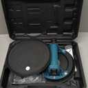 SEESII Suction Cups for Glass Lifting: 8" Tile Suction Cup Lifter with Handle and Pump, 200KG Load Capacity Heavy Duty Vacuum Lifter for Lifting Large Tile, Granite, Metal, Windows (2-Pack) (Blue)