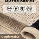 Aegend Winter Gloves Women Leather Gloves, Full Hand Touchscreen Winter Gloves for Phone&Tablet,Anti-Slip for Driving&Outdoor (Large, Black - Genuine Leather)