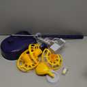 EagleStone Toddler Golf Set with Foot Pedal Launcher, Kids Golf Toy for Ages 3-8, Includes Adjustable Golf Club, 15 Balls & Golf Cart, Indoor&Outdoor Sports Gift for Boys and Girls (Blue)