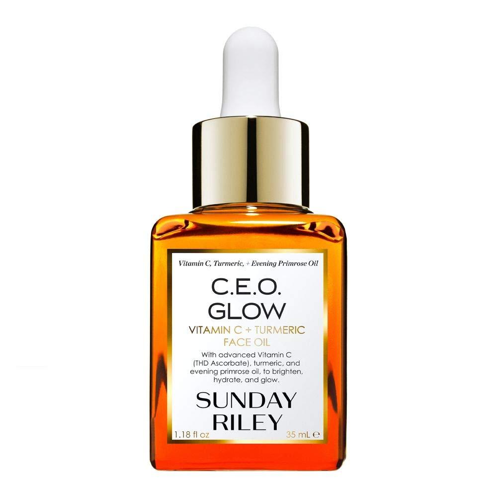 Sunday Riley C.E.O. Glow Vitamin C & Turmeric Face Oil (1.18 Fl Oz (Pack of 1))