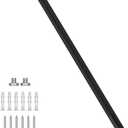 36 Inch Shower Grab Bar Oil Rubbed Black, Munzong Anti Slip Bathroom Grab Bar, Knurled Bathroom Balance Bar,Safety Hand Rail Support Handicap Elderly Injury Senior Assist Bath Handle