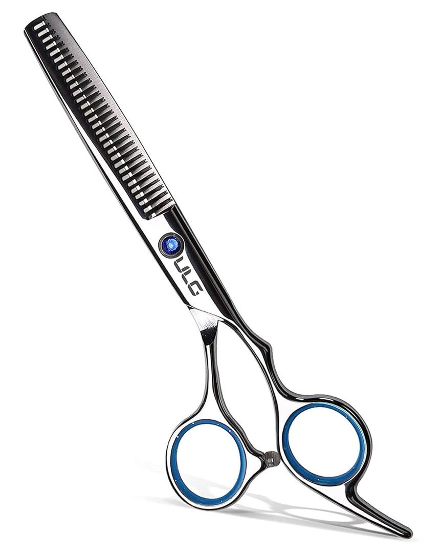 Hair Thinning Scissors ULG Professional Barbers Texturizing Teeth Shears for Hairdressing, Salon and Home Use Thinning Shears for Hair Cutting, Made of Japanese Stainless Steel, 6.5 inch (Blue)