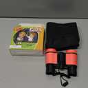 Kids Binoculars Shock Proof Toy Binoculars Set for Age 3-12 Years Old Boys Girls Bird Watching Educational Learning Hunting Hiking Birthday Presents