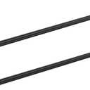 2 Packs 24 Inch Bathroom Towel Bar, Matte Black Towel Racks for Bathroom, JIAPAIDUO Bathroom Towel Rack Wall Mounted, Bath Hand Towel Holder Organizer, Modern Home Decor Towel Rod