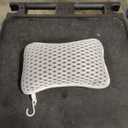 Bath Pillows for tub,Home Spa Pillows for Bathtub, Hot Tub,Head and Neck Support with 2 Strong Suction Cups,Grey