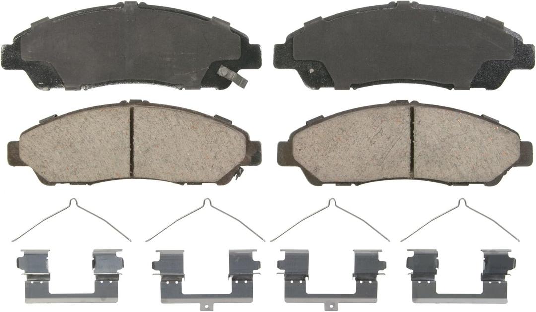 Wagner QS ZD1378 Disc Brake Pad Set, Reduced Vibration, Fits 20192020 Chevrolet Traverse, 20092015 Honda Pilot