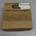 AGM Kids Night Vision Goggles, Adjustable Spy Gear Night Mission Goggles with Flip-Out Lights Green Lens
