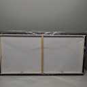 Suconvng Abstract Wall Art Small Size White Sea Wave Modern Canvas Art Wall Decor Painting Artwork Abstract Wall Decor Print Picture For Bedroom Office Home Decoration 20"X 40"