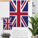 United Kingdom House Flag - Regional Nationality Nation International World Country Particular Area - Decoration Banner Small Garden Yard Gift Double-Sided Made in USA 28 X 40