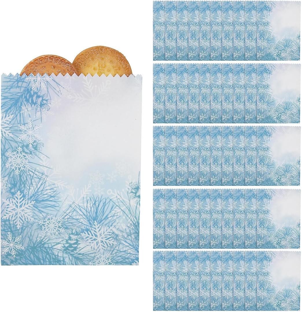 Fun Express Winter Wedding Treat Bags Bulk 50 Pieces