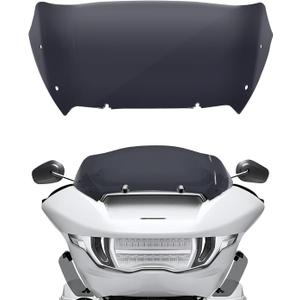 Smoke 10" Wave Windshield Compatible for Harley CVO Road Glide 2024 Wind Shield Windscreen Air Deflector for Harley Davidson Road Glide CVO FLTRXSE 2023-2024 FLTRX FLTRXSTSE 2024