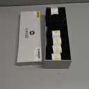 WANDER Men's Solid Dress Socks Cotton Black Men 8 Pairs Trouser Thin Classic Socks (Shoe Size:9-12, 8 Pairs Black)