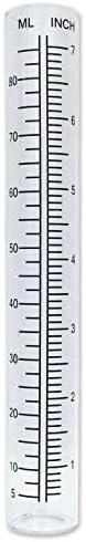 Sunset Vista 8.25 Inches x 1.25 Inches Rain Gauge Glass Tube