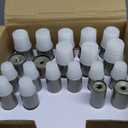 TONIAL1 Inch Double Curtain Rods for Windows 66 to 120 Inches (6-12ft), Heavy Duty Decorative Drapery Rod for 32 to 144 Inches (5.75-11.7ft) with Classic Cap Finial, Antique Silver