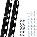 6 Hole Hand Tool Holder Rack Tool Storage Rack fit for lanscaping Trailer and Truck