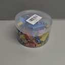 Joyberg 125Pcs Binder Clips Colored, Binder Clips Assorted Sizes, 6 Sizes Binder Paper Clips for Office Supplies/Home/School (Blue, Pink, Yellow, Green) (Mixed Colors)