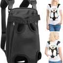 Mosago Dog Backpack Carrier, Adjustable Pet Front Carrier with Thick Padded Bottom Support, Legs-Out Chest Carrier for Small to Medium Dogs 711 lbs, Easy Fit for Walking, Hiking, Camping, Traveling