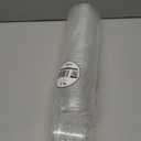 Squat Paper Soup Cup Lids, Clear Plastic, Round Shape, Fits 8 oz and 12 oz Cups, 50 Count