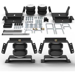 DEEAGLE Air Bags Suspension Kit for 1969-2004 Ford F-250 F-350, 1975-1996 Ford F-150, 1994-2002 Dodge Ram 1500 2500 3500, Rear Helper Airbags for Towing 5000lbs (DESK57215)