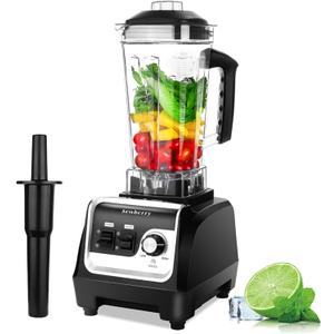 Blender Professional Countertop Blender, 2200W High Speed Commercial Blender for Shakes and Smoothies with 70Oz BPA Free Container, Smoothie Maker for Crushing Ice, Frozen Dessert, and Nuts etc.