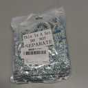 WILLBOND 52 Pieces Self Adhesive Pearl Rhinestone Letter Patches A-Z Glitter Letter Stickers Pearl Alphabet Appliques for Clothes Hat Backpack, Wedding Graduation Mother's Day DIY Crafts(Blue)