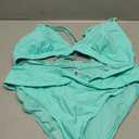 Aqua Eve Women's Bikini Set, Aqua Blue(XXL)