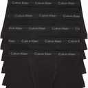 Calvin Klein Men's Cotton Classics 7-Pack Boxer Brief (Black, S)