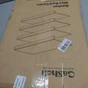 Gashell Wire Shelf Covers, Bamboo Wire Rack Covers for Pantry, Closet (4pcs, 32" W x 16" D)