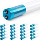 hykolity 20 Pack 4FT LED T8 Ballast Bypass Type B Light Tube, 18W, 2400lm for Single-Ended & Dual-Ended Connection, 5000K, Frosted Lens, T8 T10 T12 Tube Light for G13, 120-277V, UL Listed