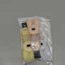 4 in1 Multifunction Bottle Lid Brush,Crevice Cleaner for Tight Spaces,Portable Gap Cleaning Brush(3pcs) (White+pink+light Yellow)